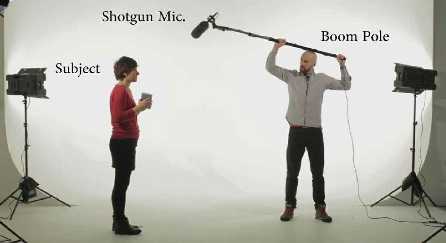 boom pole microphone thu âm